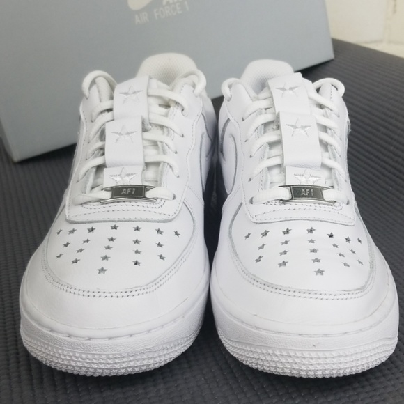 Nike Air Force 1 QS (GS) "Independance Day" White - Picture 3 of 8